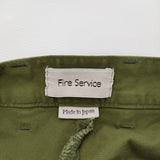 fire service ベイカーパンツ ストレッチ素材 サイズ23 パンツ カーキ レディース ファイヤーサービス【中古】6-0215G♪