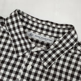 JOURNAL STANDARD LUXE AUGUSTシャツ 定価20900円 ギンガムチェック 24AW ブラウン系 ホワイト レディース ジャーナルスタンダード ラックス【中古】6-0225M♪