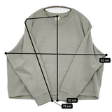 SCREEN STARS/BEAMS BOY 別注 天竺ラグランTシャツ 定価7920円 長袖Ｔシャツ カットソー ロンＴ 25SS ライトグリーン レディース スクリーンスターズ/ビームスボーイ【中古】5-1222M♪