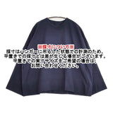 ARTS&SCIENCE 093-L62V-066 バックボタン 長袖 コットン サイズ1 日本製 ブラウス シャツ ネイビー レディース アーツ&サイエンス【中古】6-0310M△