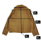 45R/45rpm モールスキンのアニーチロルジャケット 定価59400円 ジャケット ブラウン レディース フォーティーファイブアールピーエム【中古】5-1226T♪