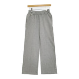 DRESSTERIOR 福田麻琴さんコラボ センターシームワイドスウェットパンツ サイズ36 定価19800円 25SS グレー レディース ドレステリア【中古】5-1222G♪