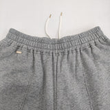 DRESSTERIOR 福田麻琴さんコラボ センターシームワイドスウェットパンツ サイズ36 定価19800円 25SS グレー レディース ドレステリア【中古】5-1222G♪