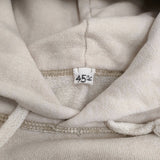 45R/45rpm ぷくぷく裏毛のフーディ 定価30800円 パーカー ベージュ レディース フォーティーファイブアールピーエム【中古】6-0126T♪