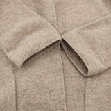 45R/45rpm ウール縮絨フードコート 定価62700円 サイズ2 ガウン コート ベージュ レディース フォーティーファイブアールピーエム【中古】5-1226T♪