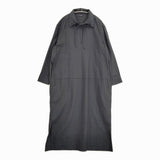 YLEVE COTTON LINEN HIGH TWIST GABARDINE OP 168-3255022 サイズ1 ワンピース Dネイビー 濃紺 レディース イレーヴ【中古】6-0215M♪