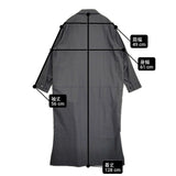 YLEVE COTTON LINEN HIGH TWIST GABARDINE OP 168-3255022 サイズ1 ワンピース Dネイビー 濃紺 レディース イレーヴ【中古】6-0215M♪