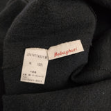 babaghuri 刺繍 ウール J0474TFA931 スタンドカラー ワンピース ブラック レディース ババグーリ【中古】5-1222T♪