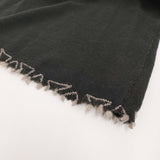 babaghuri 刺繍 ウール J0474TFA931 スタンドカラー ワンピース ブラック レディース ババグーリ【中古】5-1222T♪