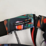 VIVIENNE TAM HONG KONG NEON PRINT SKIRT 香港ネオン 定価31900円 サイズ40 スカート 23AW ブラック レディース ヴィヴィアンタム【中古】5-1222G♪