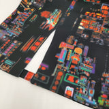 VIVIENNE TAM HONG KONG NEON PRINT SKIRT 香港ネオン 定価31900円 サイズ40 スカート 23AW ブラック レディース ヴィヴィアンタム【中古】5-1222G♪