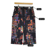VIVIENNE TAM HONG KONG NEON PRINT SKIRT 香港ネオン 定価31900円 サイズ40 スカート 23AW ブラック レディース ヴィヴィアンタム【中古】5-1222G♪