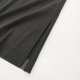 VIVIENNE TAM パワーネット 08175319 サイズ40 袖シアー ロング カーディガン ブラック レディース ヴィヴィアンタム【中古】6-0215M♪