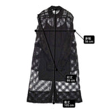 VIVIENNE TAM レース ロングブラウス ワンピース 08276844 サイズ38 ワンピース ブラック レディース ヴィヴィアンタム【中古】6-0225M♪