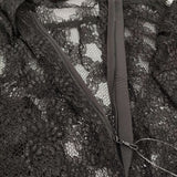 VIVIENNE TAM レース ロングブラウス ワンピース 08276844 サイズ38 ワンピース ブラック レディース ヴィヴィアンタム【中古】6-0225M♪