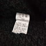 TORICI 未使用品 手編みかのこベスト 定価53900円 10023 プルオーバー ウールニット ベスト ブラック レディース トリチ【中古】5-1222T♪