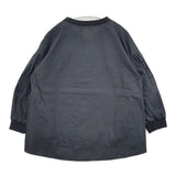 KURASHI&Trips 洗いざらしがマイルール 香菜子さんとつくった2WAYトップス ブラウス シャツ 濃紺 レディース クラシアンドトリップス/北欧、暮らしの道具店【中古】6-0430M∞