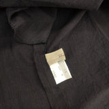 而今禾 (JIKONKA) フレンチスリーブ バックボタン ワンピース ネイビー レディース 而今禾 (JIKONKA)【中古】6-0614S∞