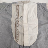 gasa 25周年ロングシャツ 一点物 定価44000円 75201-01107 サイズS 長袖シャツ 20AW グレー レディース ガサ【中古】5-1222M♪