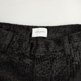 UNITED ARROWS コーデュロイ ストレートパンツ サイズ38 定価24200円 パンツ 24AW ブラック レディース ユナイテッドアローズ【中古】5-1228T♪