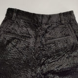 UNITED ARROWS コーデュロイ ストレートパンツ サイズ38 定価24200円 パンツ 24AW ブラック レディース ユナイテッドアローズ【中古】5-1228T♪