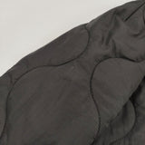 HYKE QUILTED LINER COAT キルティングコート 222-17358 サイズ1 Vネック ライナー コート 22AW ブラック レディース ハイク【中古】5-1228T♪