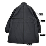 Mackintosh レサージュ別注 RAINTEC SKYE STAND COLLAR MID レインテックコート ジャーナルスタンダード 定価116600円 25SS ブラック レディース マッキントッシュ【中古】5-1222M♪