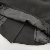 DRESSTERIOR ハーフ丈 ダブルコート 085-93087 サイズ38 ピーコート ブラック レディース ドレステリア【中古】5-1226A♪