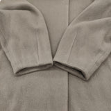 HAU/CLASKA ノーカラーコート 3211-0288 ショート丈 コート グレージュ レディース ハウ/クラスカ【中古】5-1228T♪