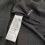 23区 TWボイル フリルディテールブラウス 定価25960円 BLWWGW0416 シアー ブラウス シャツ 25AW チャコールグレー レディース 23区【中古】5-1222M♪