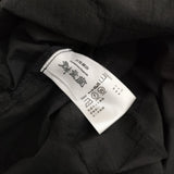 gungendo ぽこぽこジャガードプルオーバー編笠草 定価37400円 フリル ドット ブラウス シャツ 2025 ブラック レディース 群言堂【中古】5-1222M♪