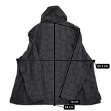 gungendo ぽこぽこジャガードプルオーバー編笠草 定価37400円 フリル ドット ブラウス シャツ 2025 ブラック レディース 群言堂【中古】5-1222M♪