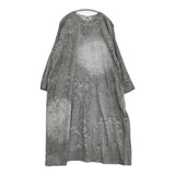 gungendo 墨染白露ワンピース鈴蘭水仙 定価57200円 25503402 ワンピース 2025 グレー レディース 群言堂【中古】5-1222M♪