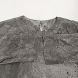 gungendo 墨染白露ワンピース鈴蘭水仙 定価57200円 25503402 ワンピース 2025 グレー レディース 群言堂【中古】5-1222M♪