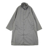 THE NORTH FACE PURPLE LABEL Insulation Soutien Collar Coat S 定価69300円 ステンカラーコート 25AW グレー メンズ ザノースフェイスパープルレーベル【中古】5-1226T♪