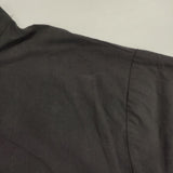AS KNOW AS de base 大きいサイズ ふわっとシルエSH 定価19580円 OB2157 半袖 ブラウス シャツ 25SS ブラック レディース アズノウアズ ドゥバズ【中古】6-0608S∞