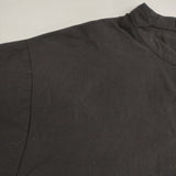 AS KNOW AS de base 大きいサイズ ふわっとシルエSH 定価19580円 OB2157 半袖 ブラウス シャツ 25SS ブラック レディース アズノウアズ ドゥバズ【中古】6-0608S∞