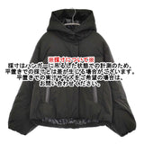 DESCENTE ALLTERRAIN 水沢ダウン カメリア ショートジャケット 定価143000円 サイズL 25AW ブラック レディース デサントオルテライン【中古】5-1222A♪