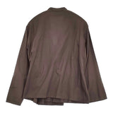 evam eva コットンシルク カシュクールブラウス 羽織り 定価20520円 E181T103 ブラウス シャツ ブラウン レディース エヴァムエヴァ【中古】6-0215M♪