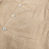 susuri サービングベスト コーデュロイ オーバーサイズベスト 定価46200円 24-052 サイズ4 ベスト ベージュ レディース ススリ【中古】5-1222T♪