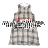 studio clip S141047-2R リネン ノースリーブ チェック ワンピース キナリ ネイビー レディース スタディオクリップ【中古】6-0608S∞