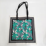 MARNI マルニフラワーカフェ バンダナトート BANDANA TOTE トートバッグ ファーングリーン レディース マルニ【中古】5-1228G♪