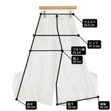 Kaon フリルワイドパンツ KA17-BSPT サイズ1 レーヨン イージー パンツ ホワイト レディース カオン【中古】6-0215M♪