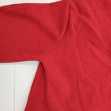 R&D.M.Co- ウールカシミヤ カシュクールカーディガン ニットカーディガン カーディガン レッド レディース オールドマンズテーラー【中古】6-0123T△