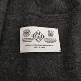 R&D.M.Co- ウール ロングカーディガン 羽織り コート ローブ カーディガン チャコールグレー レディース オールドマンズテーラー【中古】6-0106T♪