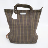 R&D.M.Co- ROBINSON’S チェック 2WAY トート 定価64900円 6440 リュック・デイパック ダークブラウン レディース オールドマンズテーラー【中古】5-1228G♪