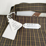 R&D.M.Co- ROBINSON’S チェック 2WAY トート 定価64900円 6440 リュック・デイパック ダークブラウン レディース オールドマンズテーラー【中古】5-1228G♪
