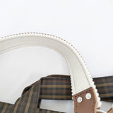 R&D.M.Co- ROBINSON’S チェック 2WAY トート 定価64900円 6440 リュック・デイパック ダークブラウン レディース オールドマンズテーラー【中古】5-1228G♪