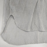 R&D.M.Co- LINEN HEMP GAUZE DOLMAN SLEEVE SHIRT ガーゼドルマンスリーブシャツ 定価57200円 ワンピース ブルーグレー レディース オールドマンズテーラー【中古】6-0419M∞