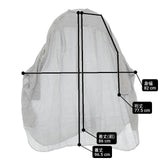 R&D.M.Co- LINEN HEMP GAUZE DOLMAN SLEEVE SHIRT ガーゼドルマンスリーブシャツ 定価57200円 ワンピース ブルーグレー レディース オールドマンズテーラー【中古】6-0419M∞